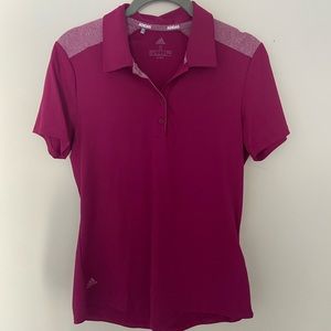 NWOT Adidas polo top small